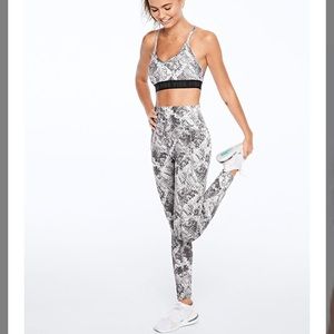 PINK Snake Print Leggings